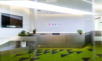 建筑設計公司辦公室裝修實景圖鑒賞，設計未來建筑