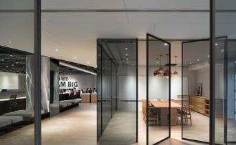 辦公室裝修設(shè)計(jì)，裝修效果圖：連結(jié)上生活溫度的Office Living
