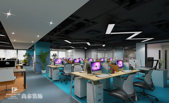 工業(yè)風格辦公室裝修設計，這樣設計最有型有款